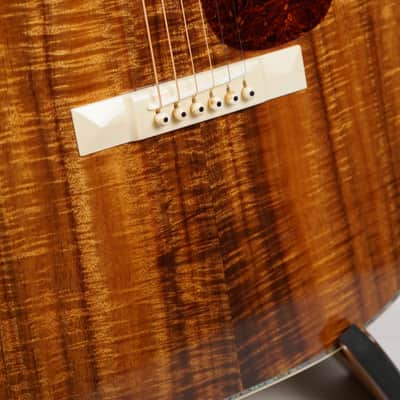 Bourgeois Luthier's Choice OM Style 45 - Koa w/ Holly Bridge & Binding image 11