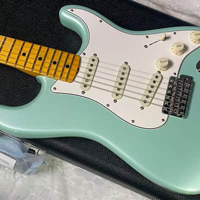 NEW! Fender Custom Shop Special Run '69 Stratocaster NOS Finish - Handwound P/U's - Surf Pearl - Reverse Matching Headstock - 7.9 lbs - Authorized Dealer - SUPER RARE! G07617 image 7