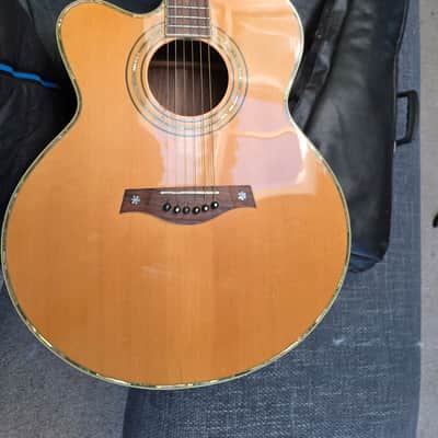 Tanglewood left handed acoustic Tw58 L11 1999 - Blonde image 1