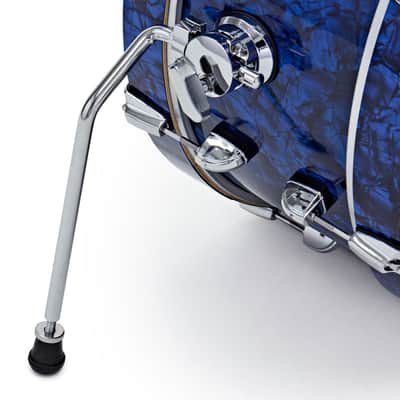 Premier Artist Heritage Series Four-Piece 20 Inch Birch Drum Shell Pack Blue Pearl PAH20-4SPBPW image 8