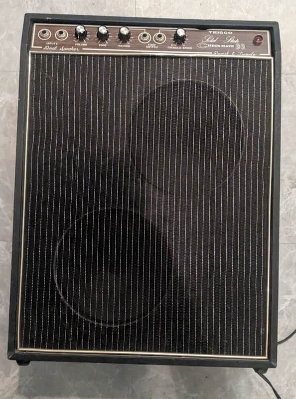 Teisco Checkmate 88 Solid-State Amplifier 1960s Vintage Amp image 1