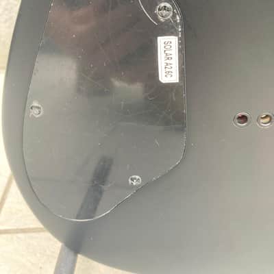 Solar Guitars A2.6C G2 Carbon Black Matte / Black Winter pickups image 9