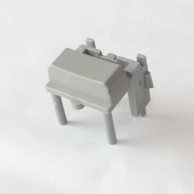 Korg - MS2000 , MS2000R - Gray panel button, with NO LED window