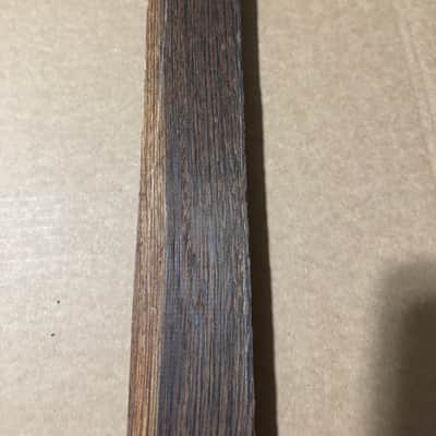 NOS 1970s Wenge Guitar Neck Blank - Pre-Shaped with Headstock & Tuning Holes Kurokumo Japan 27 7/8” x 4 1/4” x 1 1/16” image 4