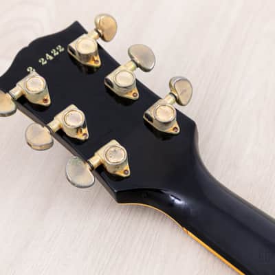 1992 Gibson Pre-Historic ‘57 Les Paul Custom Black Beauty LPB7 w/ '57 Classic PAFs & Case image 6
