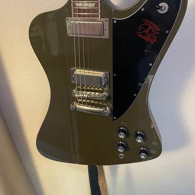 Epiphone Limited Run Firebird 2020 Olive Drab Green image 2