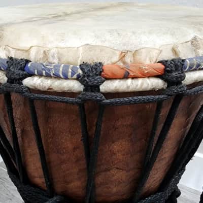 Djembe African-Style Wood Rope Tuned 12" image 4
