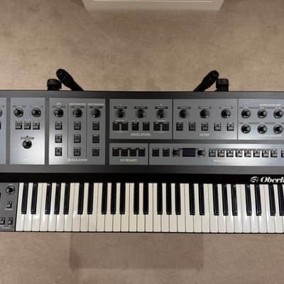 Oberheim OB-X8 61-Key 8-Voice Synthesizer 2022 - Present - Black with Wood Sides