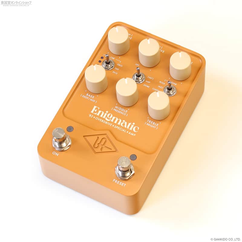 Universal Audio Enigmatic ’82 Overdrive Special Amp Gold