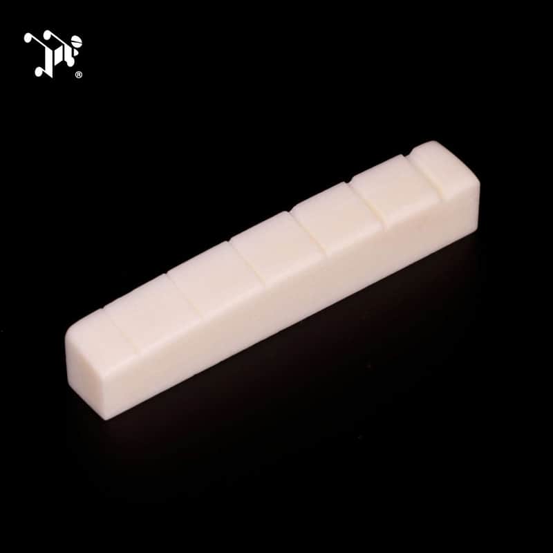Tone Ninja Genuine Bleached Bone Slotted 43mm (e.g. PRS SE) Nut TN-NUT-007-BL image 1