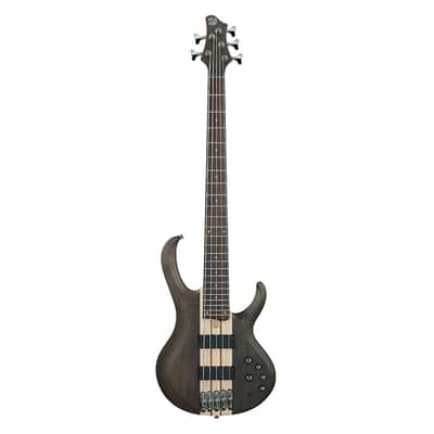 Ibanez BTB605TGF BTB Standard 5-String Bass Guitar - Transparent Gray Flat image 2