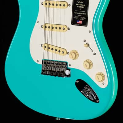 Fender American Vintage II 1957 Stratocaster Maple Fingerboard Sea Foam Green (738) image 1