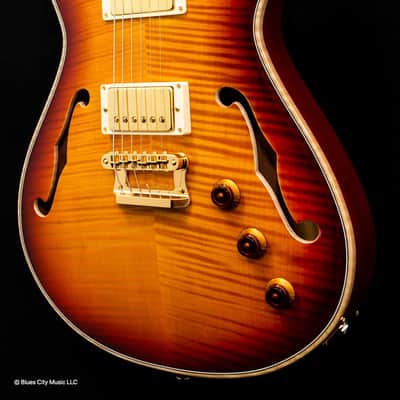 Knaggs Guitars - Influence Chena - T1 - Duanne Allman Burst - Brazillian Rosewood Fretboard - Hollowbody - OHSC - Call for Best Price !!! image 4