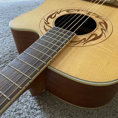 41 Inch Acoustic Guitar, Spruce Top, Mahogany Body, Rosewood Fingerboard image 8