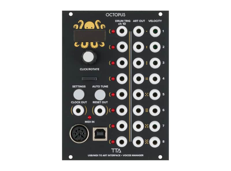 Tiptop Audio OCTOPUS USB + MIDI to ART Interface [USED] image 1
