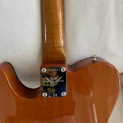 Fender Fender Artisan Maple Burl Dual P90 Telecaster - Aged Natural Rosewood Fingerboard 2021 - Artisan image 7