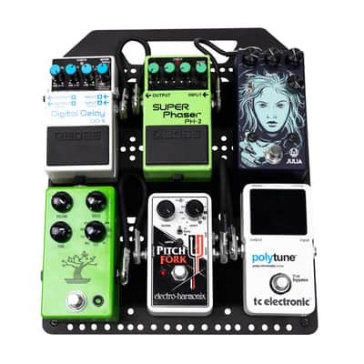 Gator Cases Compact Metal Pedalboard Fits in Main Pocket of Most Gator Cases; 10.75" x 10.25" Surface (GPB-POCKETBOARD) image 3
