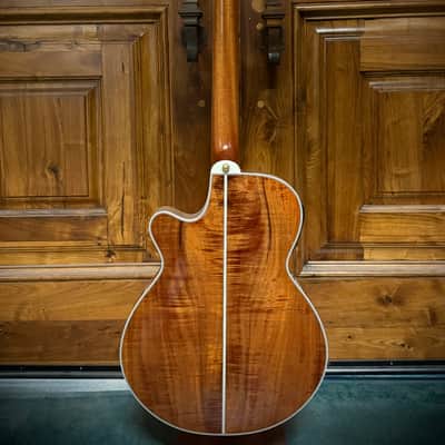 Takamine  TSP178ACK N 2019 -Flame Koa/ Thinline/ Arched Top/ W Pickup image 17