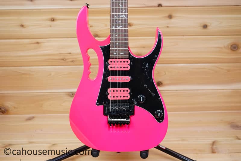 Ibanez JEMJR SP-PK Steve Vai Signature - Pink image 1