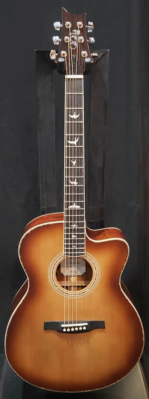 PRS SE A40E Angelus with Fishman Sonitone Pickup 2022  Tobacco Sunburst image 1