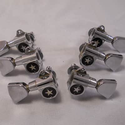 Vintage Set 1970s Gotoh Star Tuners 3X3 For Ibanez Charvel Greco Lawsuit JAPAN image 1