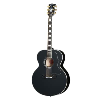 Gibson SJ-200 Custom Ebony - Acoustic Guitar image 1