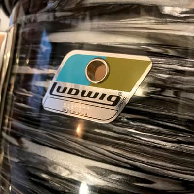 Ludwig Classic Maple 13/16/18/26 Black Oyster Pearl Black Oyster Pearl image 2