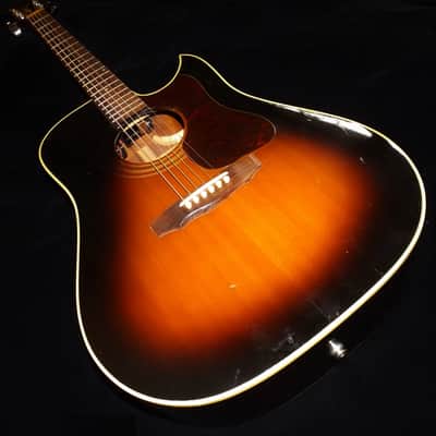 Super RARE Vintage Guild D-40CE Sunburst Acoustic Electric Cutaway 1980-81! image 3