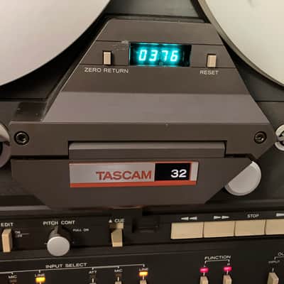 PLEASE READ ENTIRE AD!!! TASCAM 32 1/4" 10.5 inch 2-Track Half Track Reel to Reel Tape Deck Recorder 1989 - 1997 - Black image 4