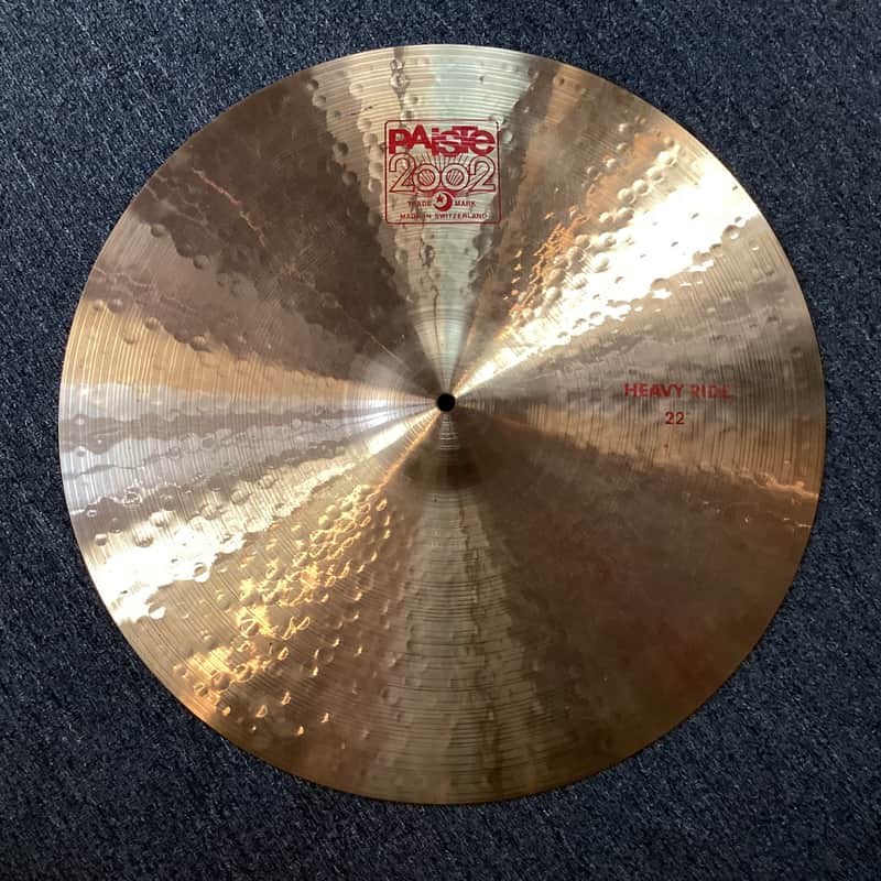 Paiste 22" 2002 Heavy Ride Cymbal image 1