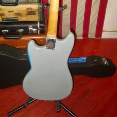 1965 Fender Mustang Grey w/ Hard Case image 6