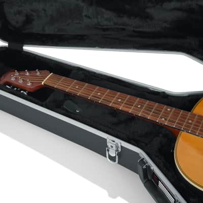 Gator Cases Deluxe ABS Molded Case for Acoustic Guitars; Fits Ovation Style Deep Contour Acoustic Guitars (GC-DEEP BOWL) image 6