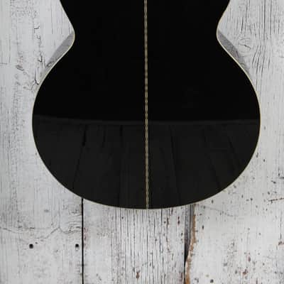 Epiphone J-200 EC Studio Jumbo Body Acoustic Electric Guitar Black Finish image 9