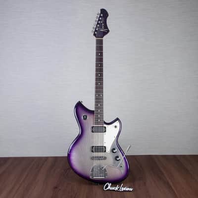 Novo Guitars Serus J Baritone Electric Guitar - Purple Stanger Burst - #251350 image 2