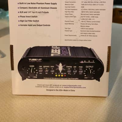 ART Tube MP Project Series Tube Microphone Preamp 2008 - Present - Black image 6