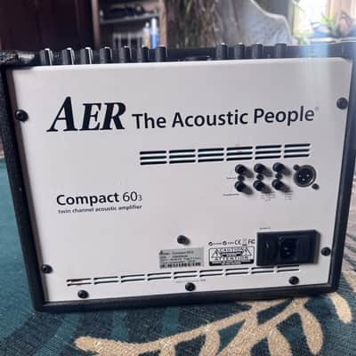 AER Compact 60/4 60-Watt 1x8" Acoustic Guitar Combo 2020s - Black image 5
