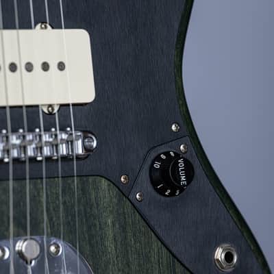 Fender Thurston Moore Artist Series Signature Jazzmaster 2014 - Forest Green Transparent image 10