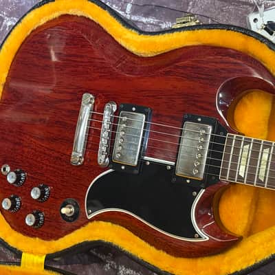 Gibson Custom Shop Les Paul SG Standard '61 VOS Cherry Red New Unplayed Auth Dlr 6lb7oz #031 image 7