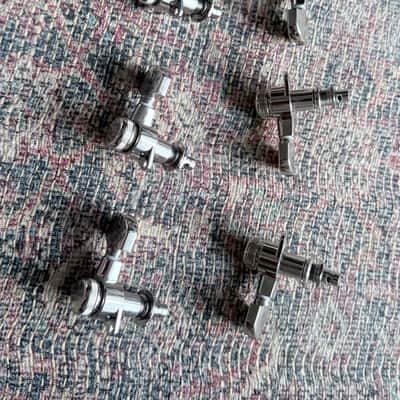 Schaller Locking Tuners (3L+3R) M6 135 2025 - Nickel image 4
