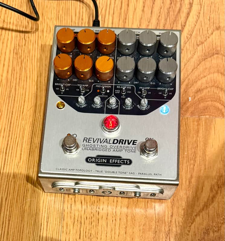 Origin Effects RevivalDrive Custom Ghosting Overdrive with