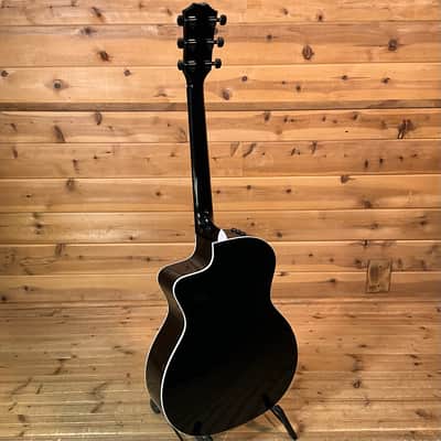 Taylor 214ce-BLK Plus Acoustic Guitar DEMO - Black image 5