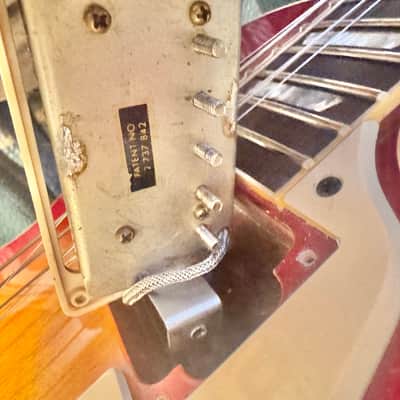 1989 Gibson Les Paul Standard Heritage Cherry Sunburst Patent No. Pickups image 18