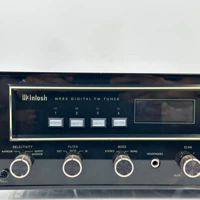 McIntosh MR80 Vintage Digital FM Tuner image 4