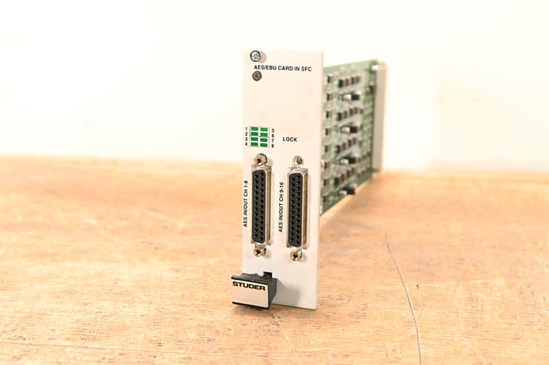 Studer AES/EBU M1 Card 16-CH AES/EBU Card (Input SRCs) for D21m & D23m CG01L4S image 1