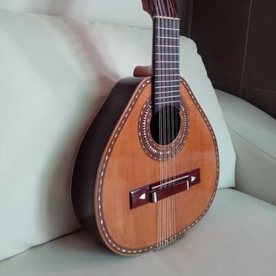Salvador Ibáñez 1900-1910. Old bandurria. guitar image 1