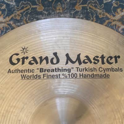 Ultra Rare Grand Master Authentic “Breathing” Turkish Cymbal Heavy