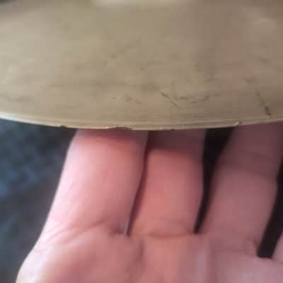 Zildjian 12" Heavy Top Hi-Hat US Military Issued 884gr 1930s image 8