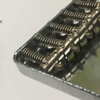 Lefty Vintage FENDER 6 Saddle Guitar Bridge Tele Natural NOS Relic Left 1970s-81 image 6