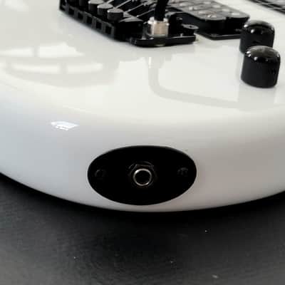 Rare Fernandes FST Lightning White MIJ Japan FR Set-neck image 8