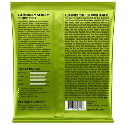 Ernie Ball Regular Slinky Bass EB2832 050-105 image 2